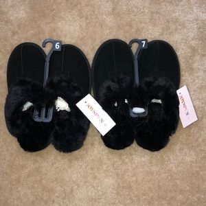 W JS Clog-House Shoes-Black